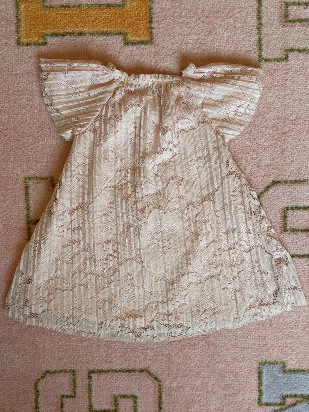 Baby Girl Pink Dress Romper Skirt Lot 12-18M Carters Cat & Jack Old Navy
